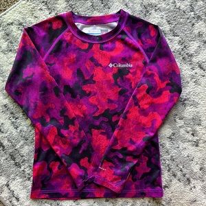 Girls Columbia active long sleeve top Small